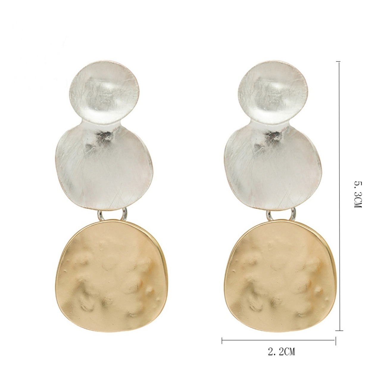 Triple Circle Earrings / トリプル サークル ピアス