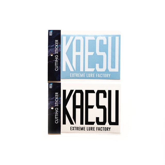 【WEB SHOP EXCLUSIVE ITEM】KAESU Logo カッティングステッカー W150mm × H110mm（ロゴサイズ）