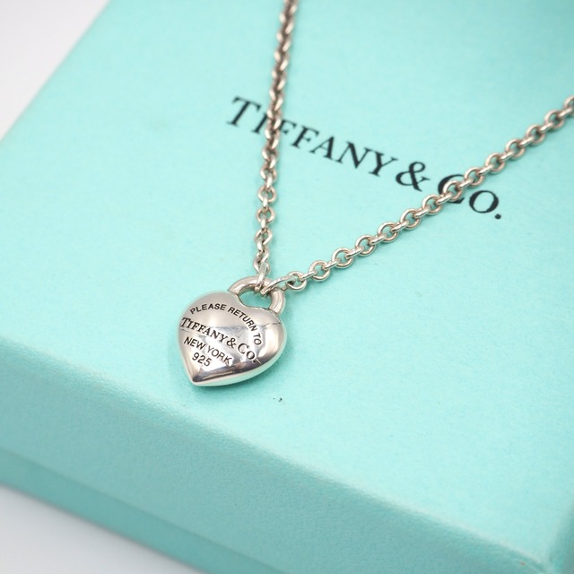 【現行】Tiffany&Co. リターントゥ フルハート ペンダント シルバー925 ティファニー 付属品付き