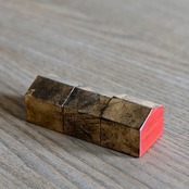 【能登地震義援作品】藤野征一郎　能登ひば木地 [Charity Work for the Noto Earthquake Relief] Seiichiro FujinoPaperweight “SHITAMI” 板壁から能登を想う VOL.2　大【10-B】