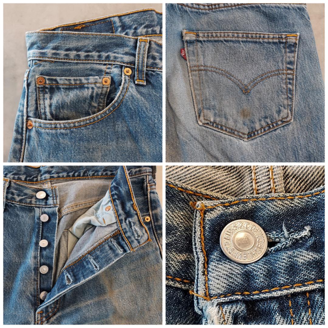 リーバイス501 Levis W32 デニム 青 00s カナダ製 15976 | fuufu