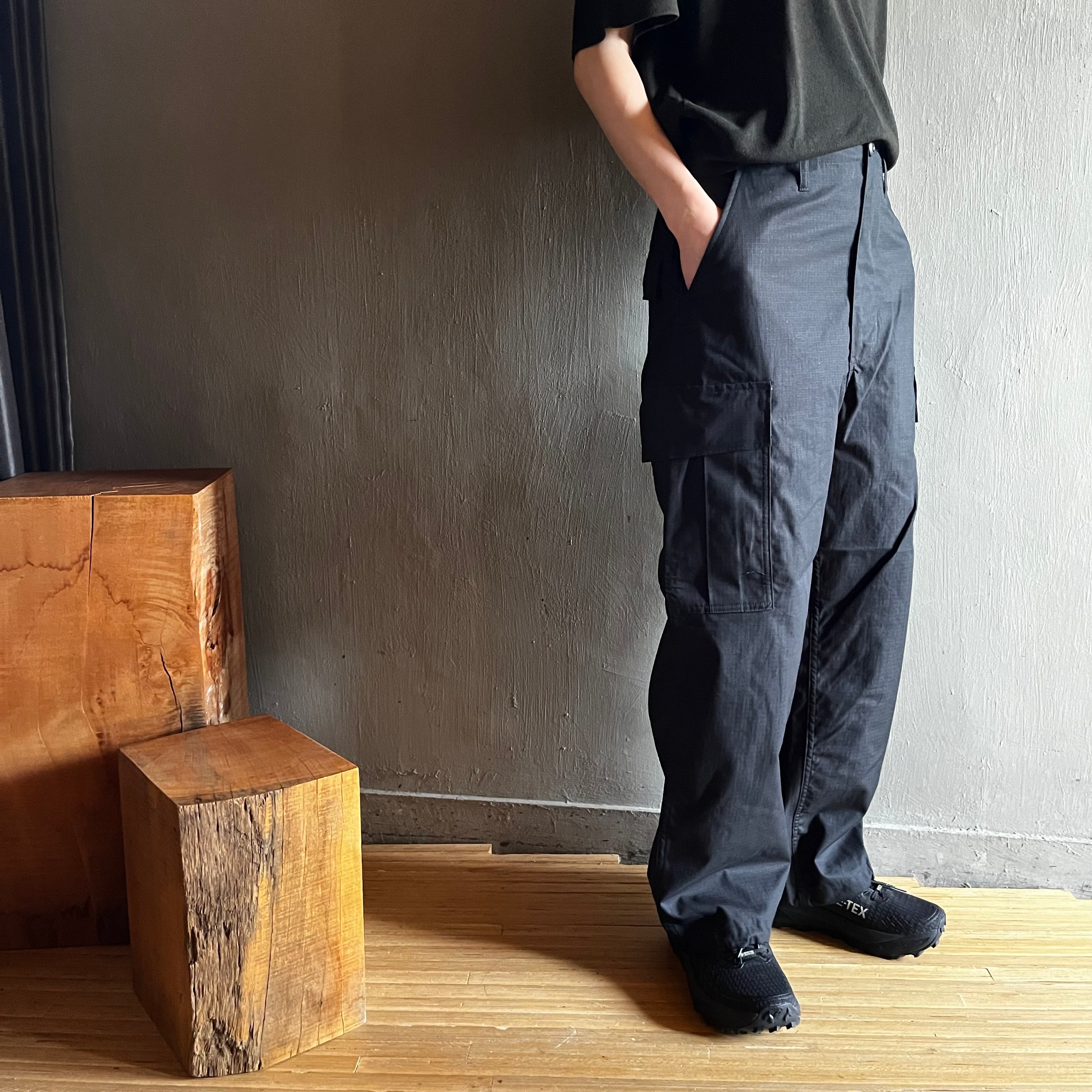 CIOTA｜Jungle Fatigue Pants (Ripstop) Black | CORNER_122