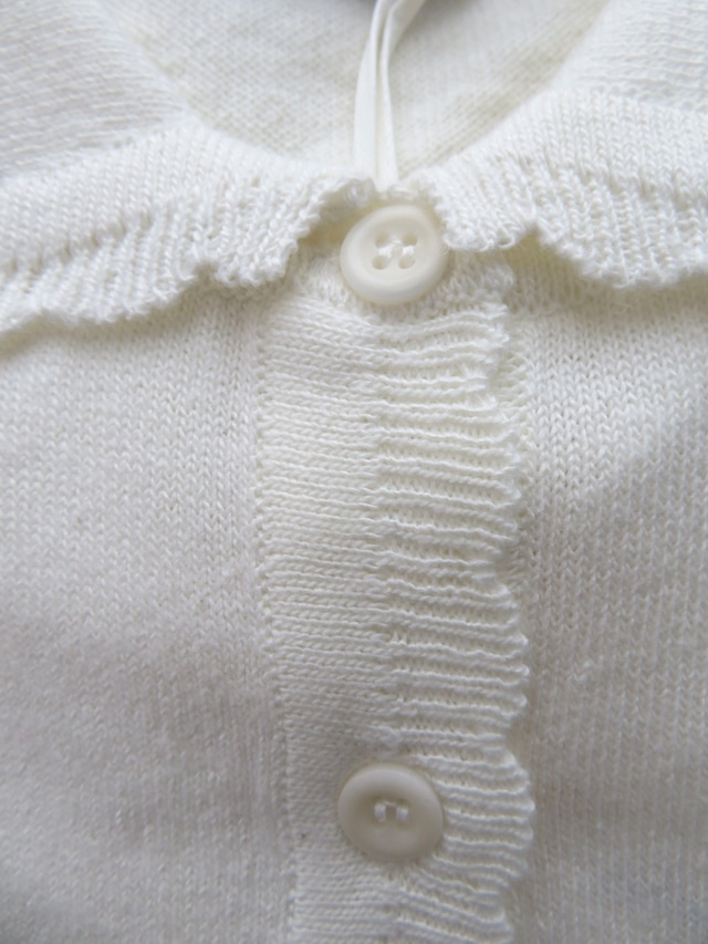 (即納) HAUS / Lylia lace knit cardigan