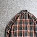 Eddie Bauer / 90′s plaid check shirt size L