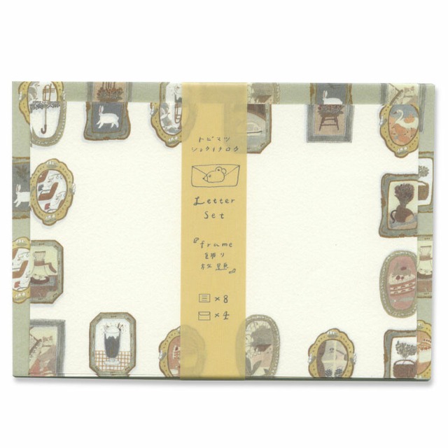 トビマツショウイチロウ　frame飾り放題　レターセット　FU01