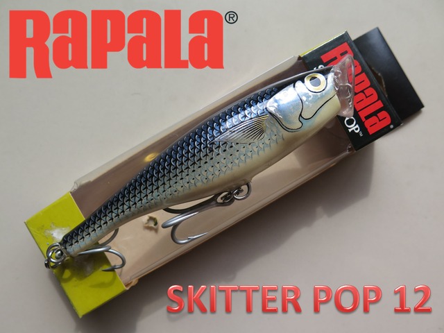 ラパラ　スキッターポップ12　Rapala Skitter Pop 12  Mullet F-L54-01