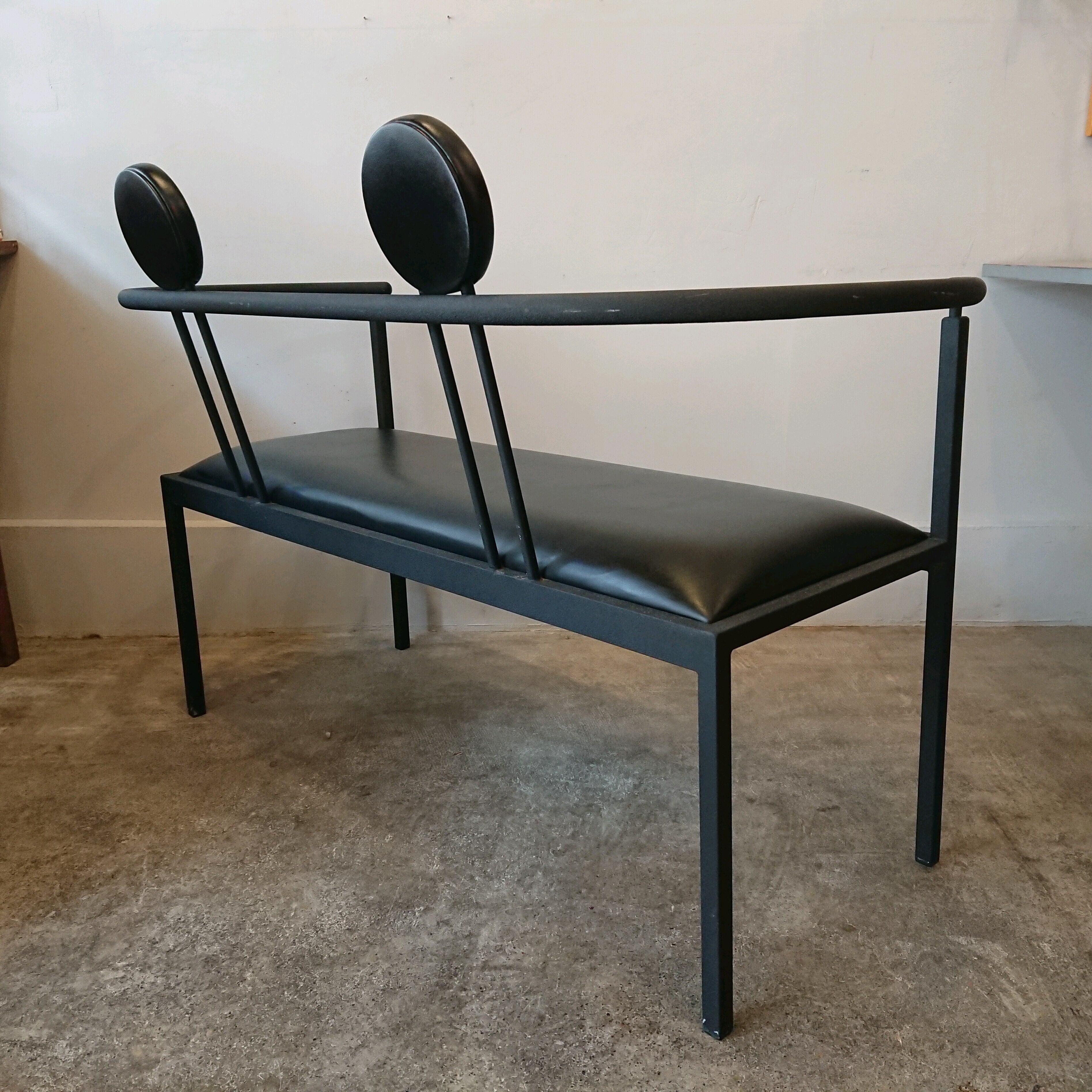 希少・美品☆90年代／OSLO(オスロ)／2Pソファ／ポストモダンスタイル