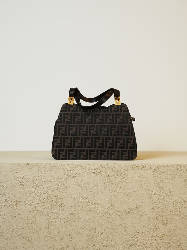 FENDI フェンディ ズッカ柄 ハンドバッグ