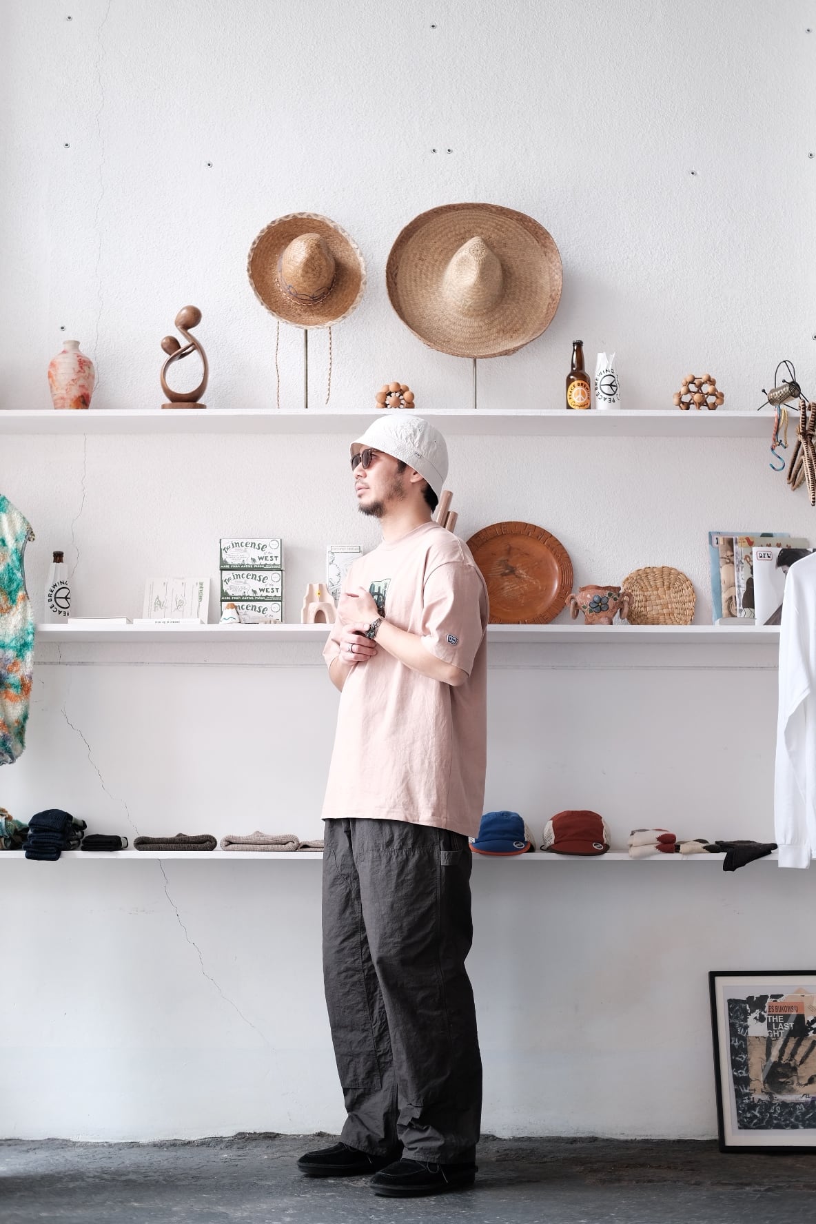 ENDS and MEANS＜エンズアンドミーンズ＞Double knee painter pants