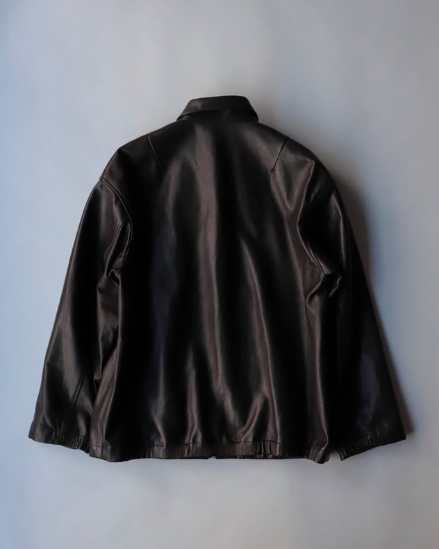semoh セモー】Horse Leather Jacket BLACK | delhezi