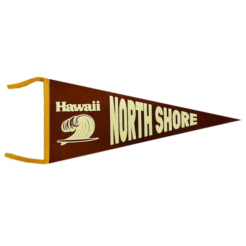 【VINTAGE USA】アメリカ ビンテージ レトロ ペナント ヘリテージ 部屋 店舗 ガレージ 看板 サインボード ; PNT-013