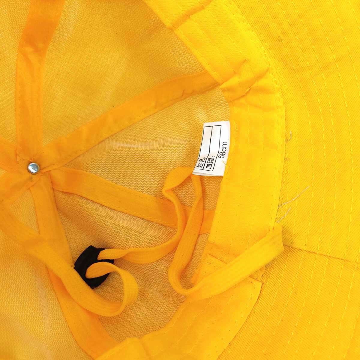 F NODE] 大人用 園児黄色帽子 コスプレに 小学生 ちびまる子ちゃん風