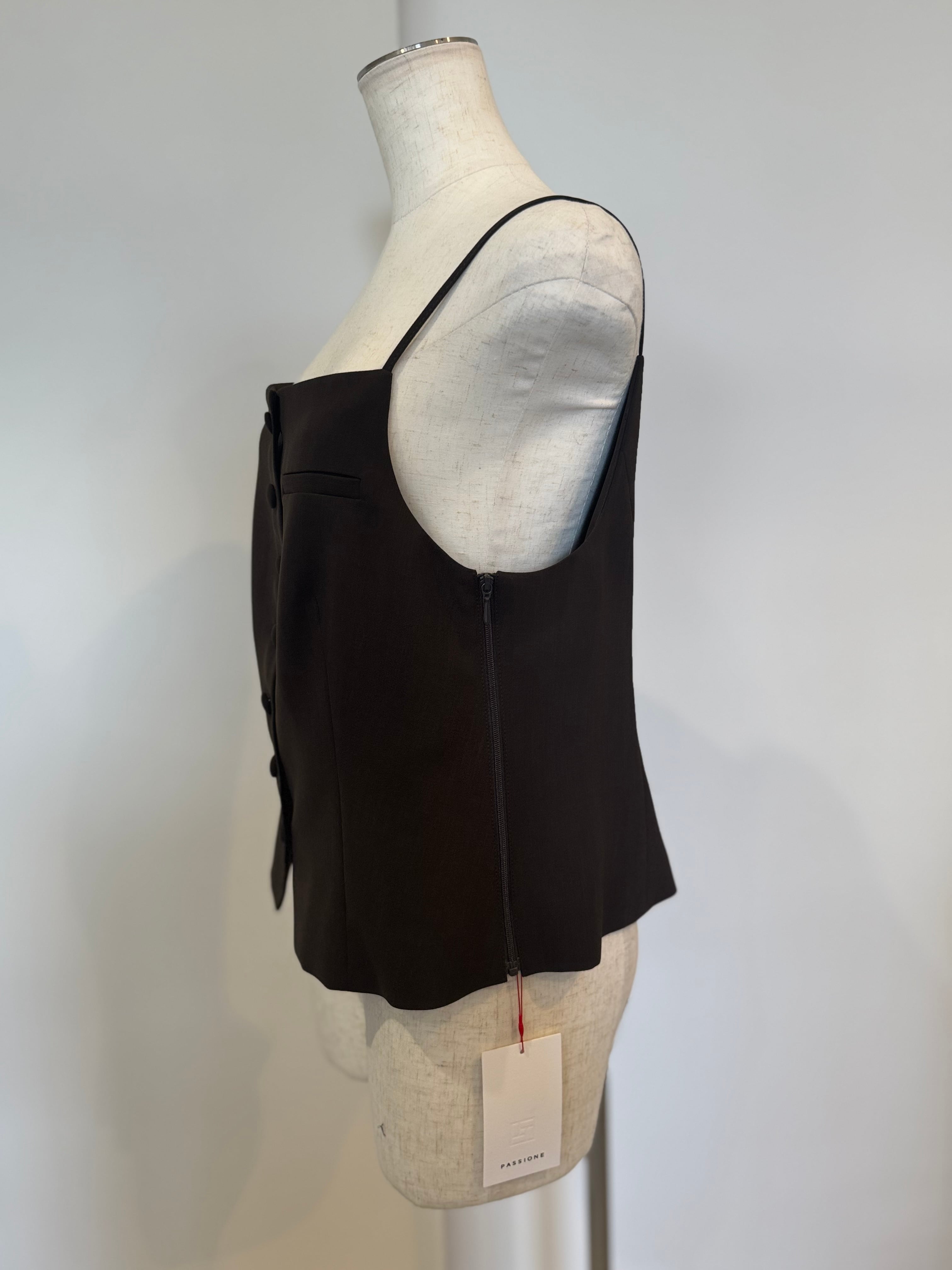 【PASSIONE】3ピース可 サイドジップキャミビスチェ 536905