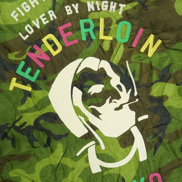 Size【XS】 TENDERLOIN テンダーロイン NYLON SOUVENIR JKT CAMO