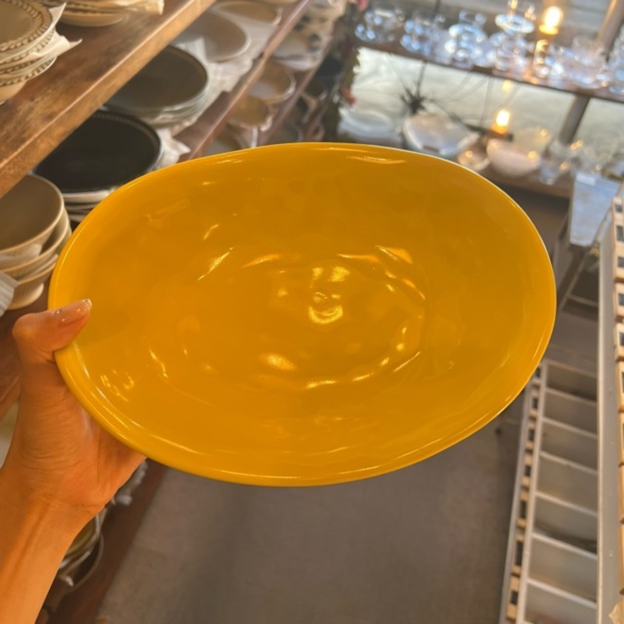 Oval Curry & Pasta Dish 6colorカレー皿 ＆ パスタ皿 24cm  6色 和食器 お皿 オーバル プレート 楕円形 陶器 美濃焼 日本製