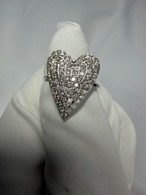 天然ダイヤモンド(1.0ct)リング/K18WG
