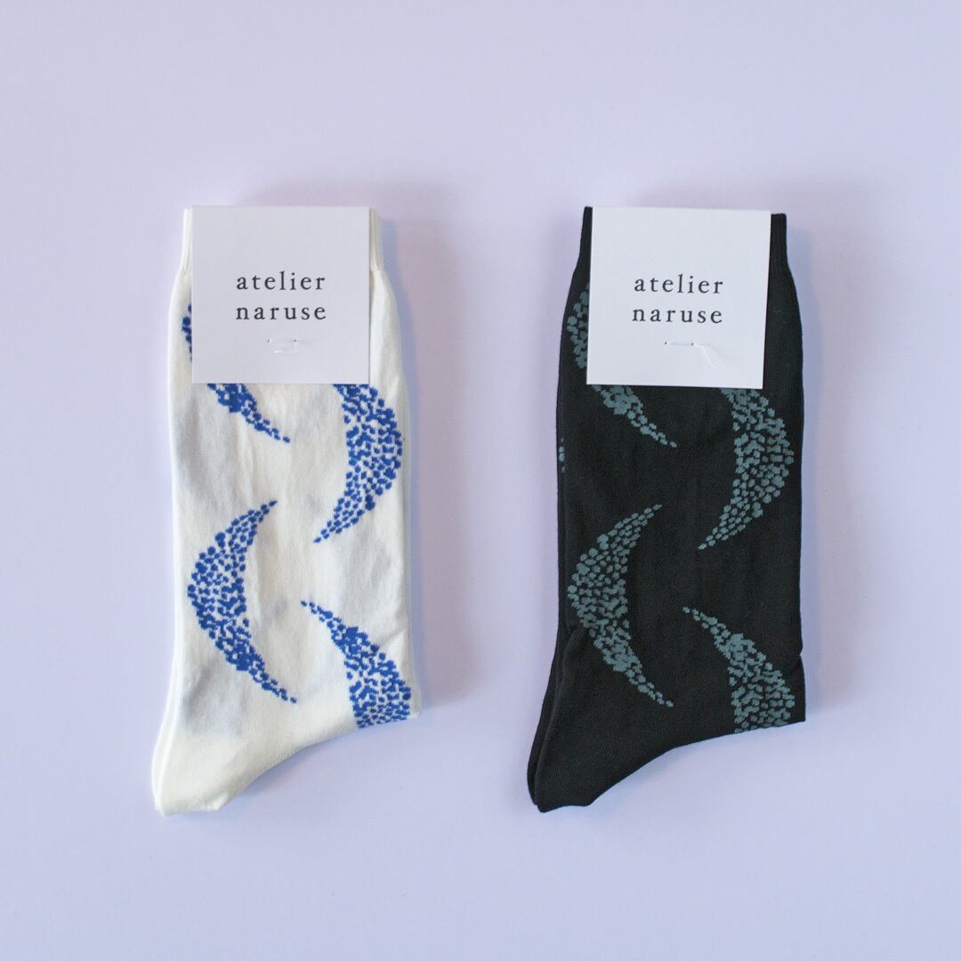 atelier naruse アトリエナルセ コットン 12moon ミドルソックス