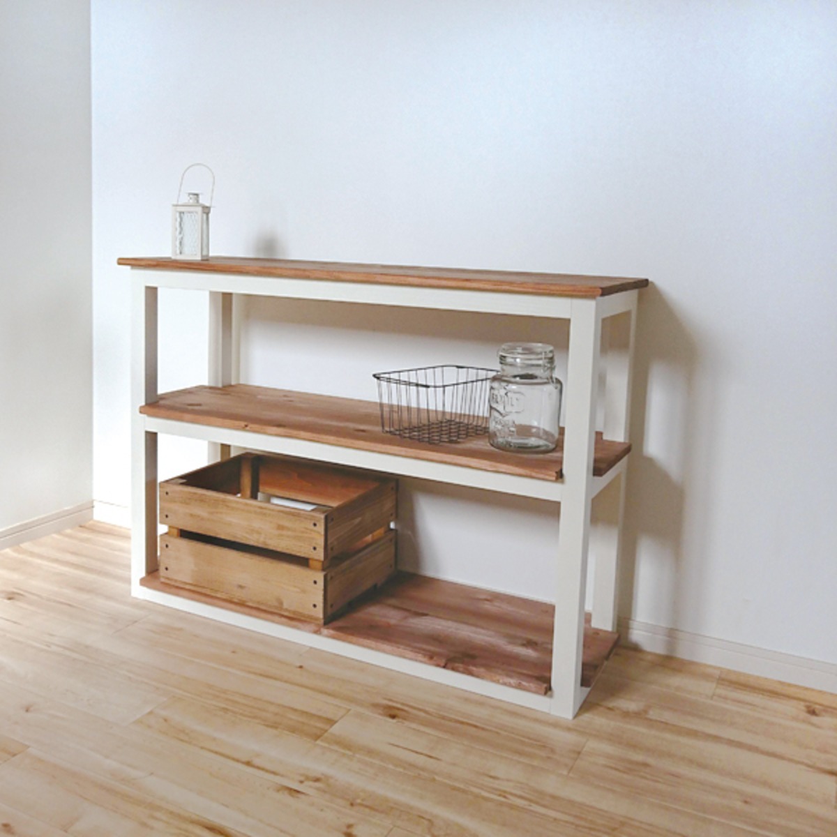 ハンドメイド 格子棚・ラック オーダー受け付けます ぬっ 