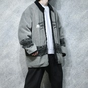 reversible animal fleece jacket