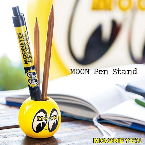 MOON Pen Stand ムーン ペン スタンド 歯ブラシ立て 陶器 アメリカ ムーンアイズ MOONEYES