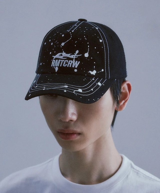 スプラッシュペインティング ボールCAP_BLACK/Splash Painting Ball Cap_Black