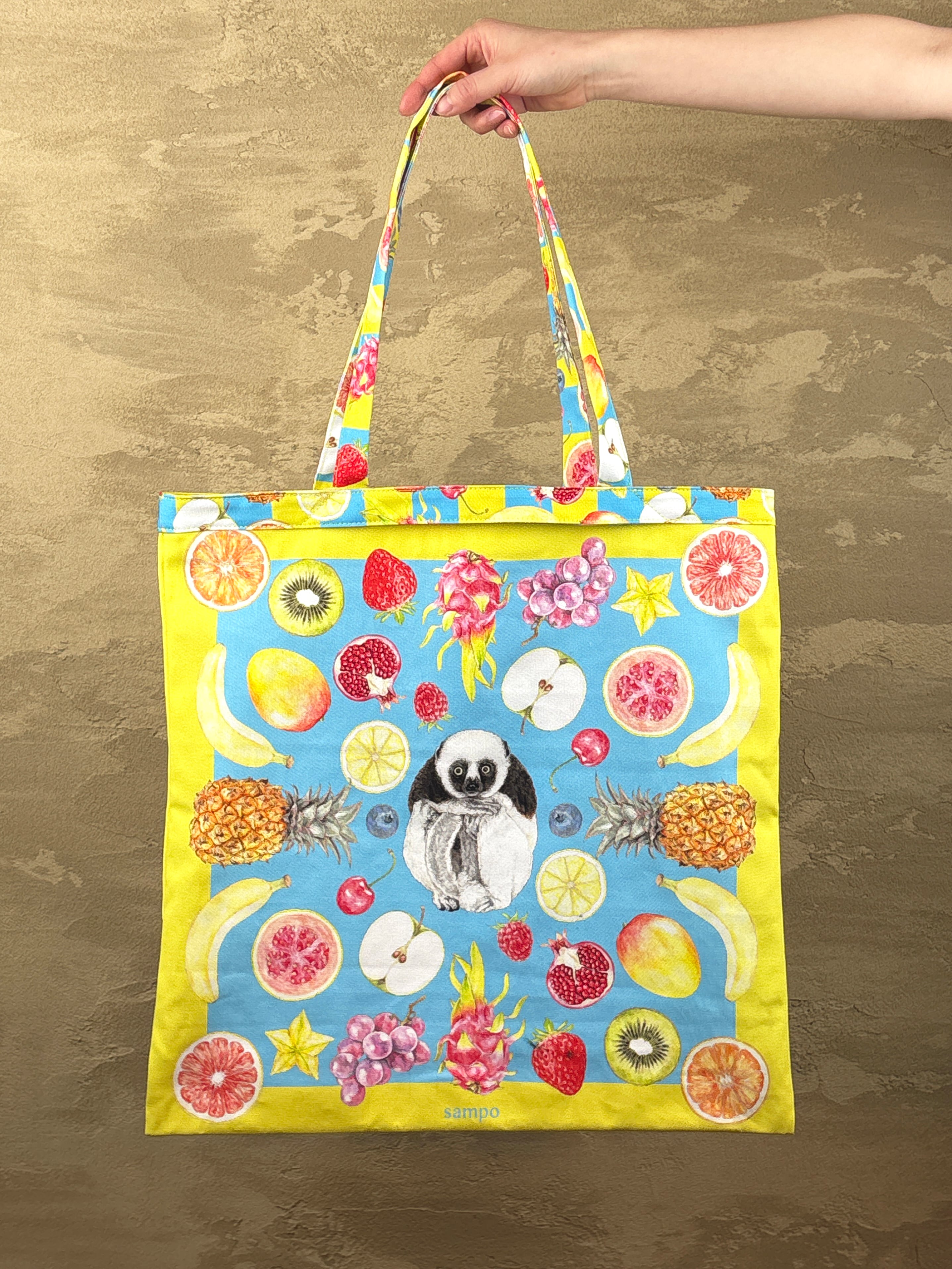 ダブルハンドルトート【Fruits Hunter】