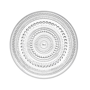 Kastehelmi Plate Clear 17cm［ iittala ］
