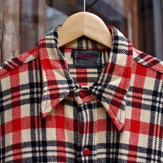 1930-40s Chippewa Plaid Wool Shirt / ヴィンテージ チペワ ウール 