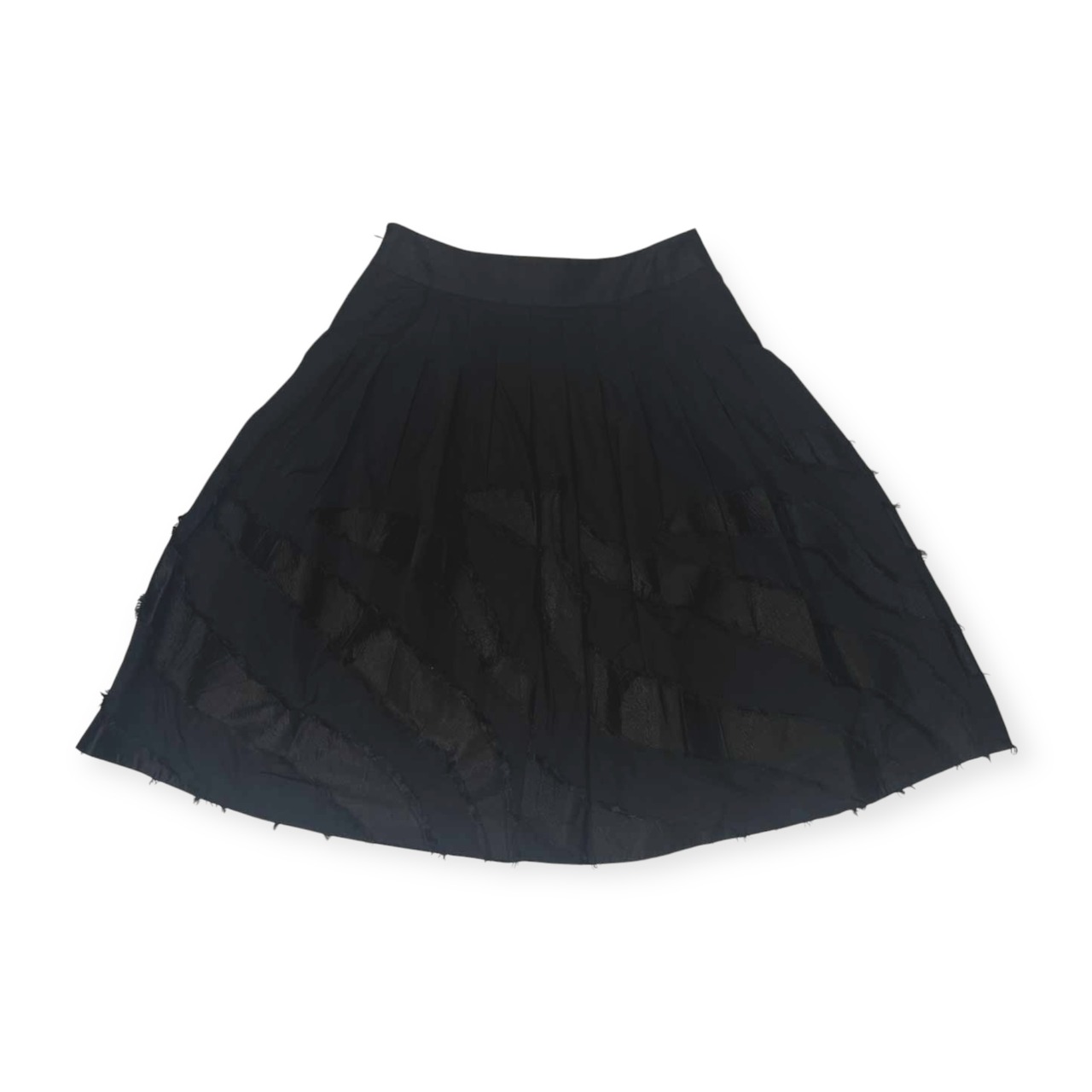 HIROKO BIS ヒロコビス デザイン タック スカート 9/ブラック レディース
