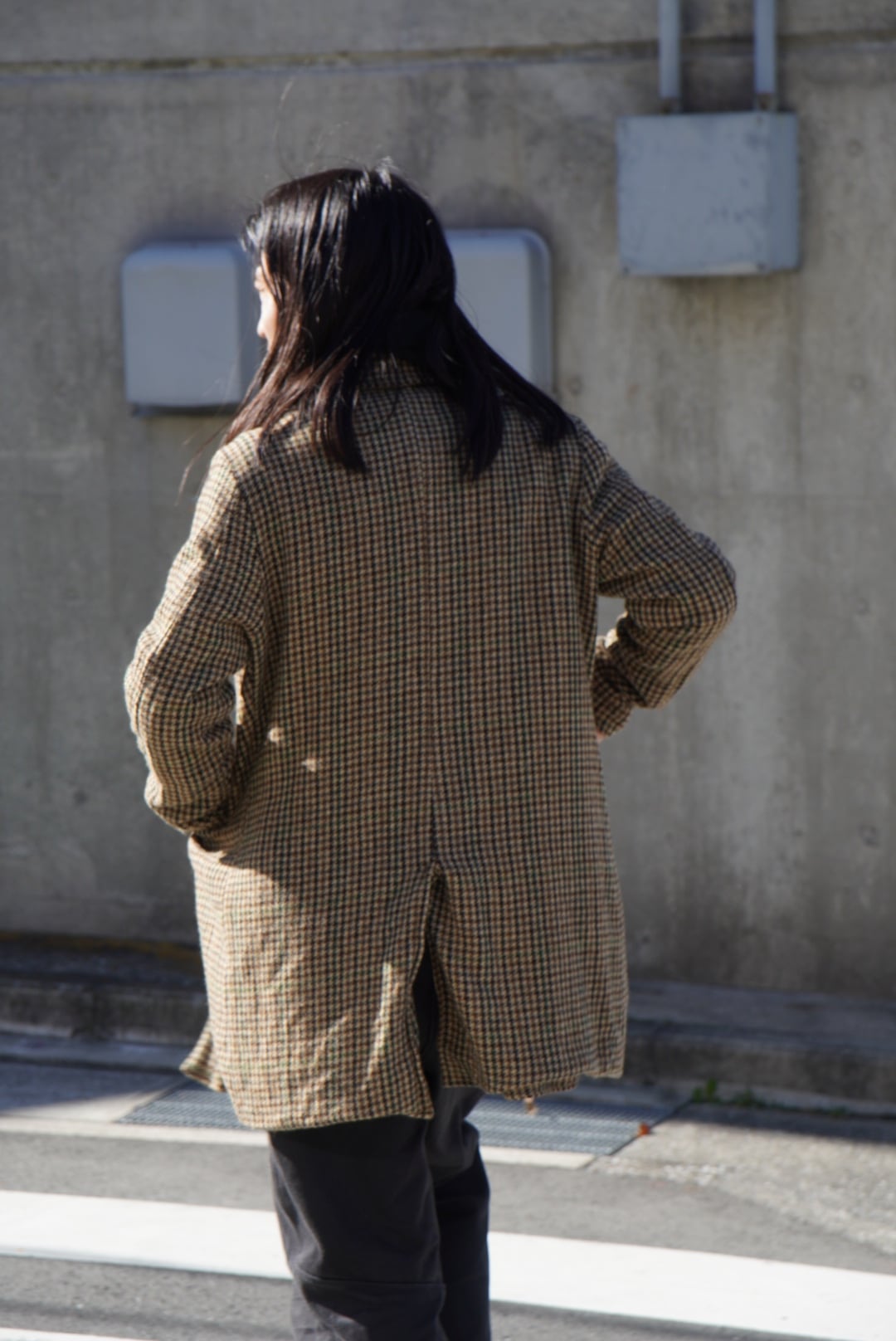 Soutien collar coat - wool | BROSS