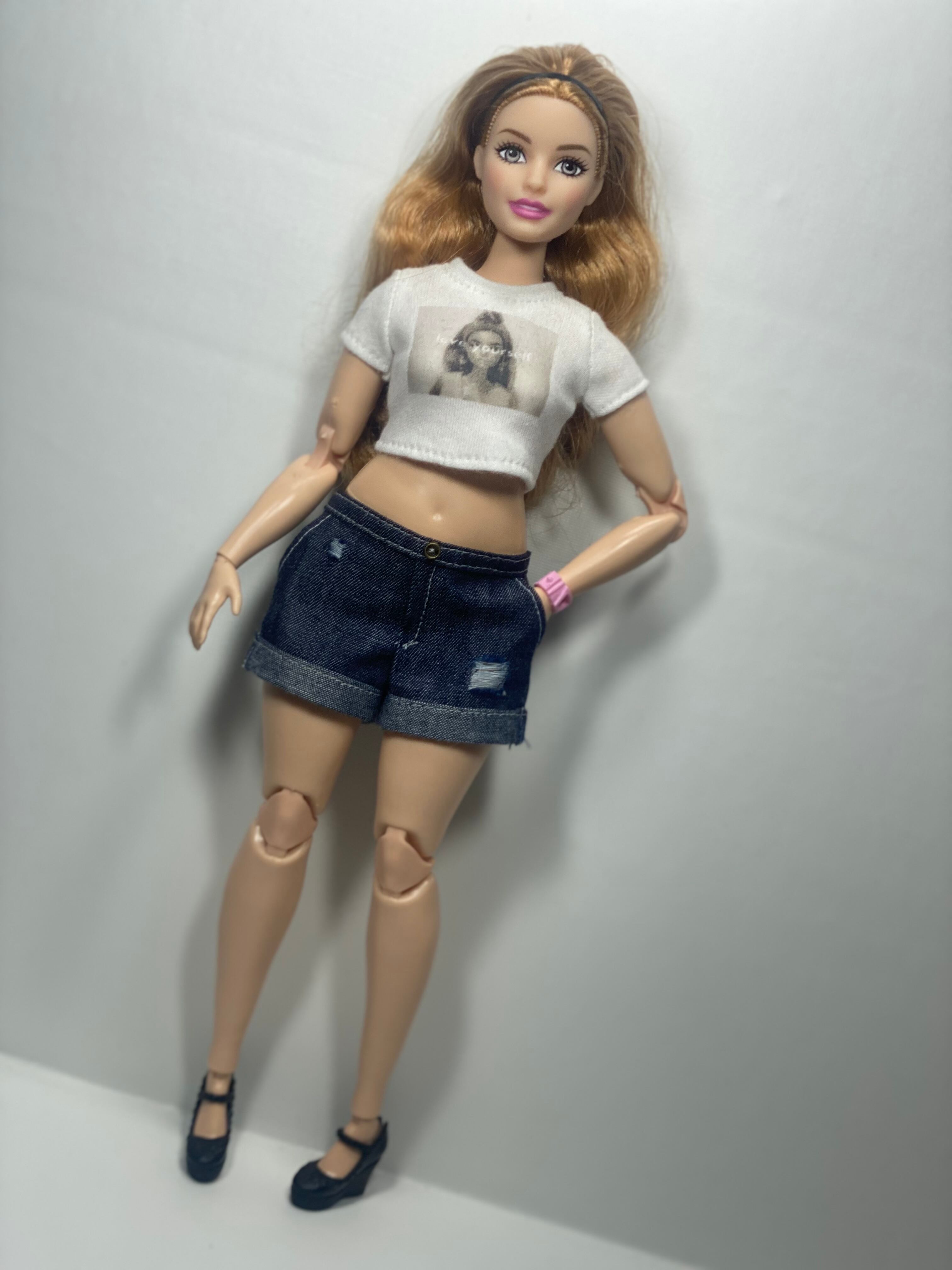 Barbieショートパンツ 真っ赤 