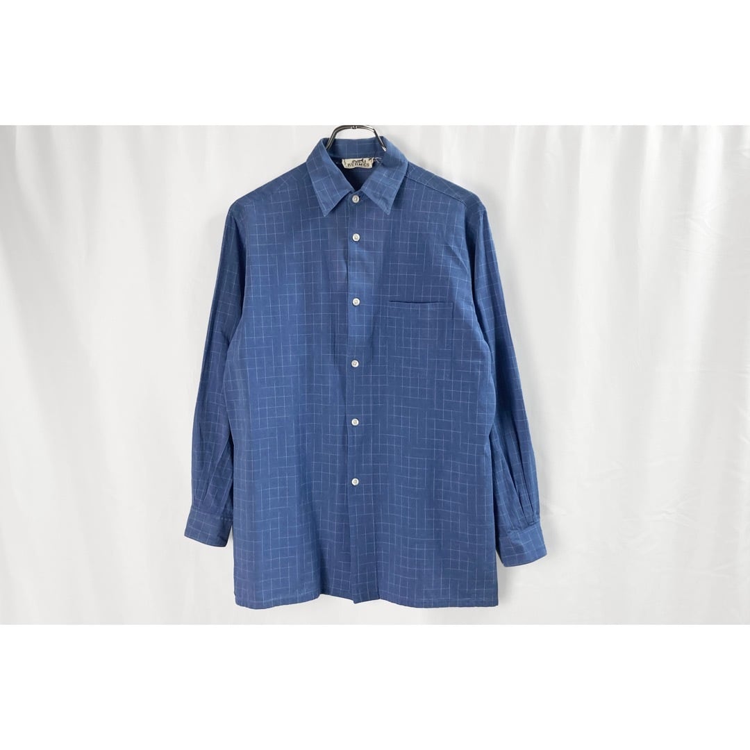 Made In France HERMES Check Shirt