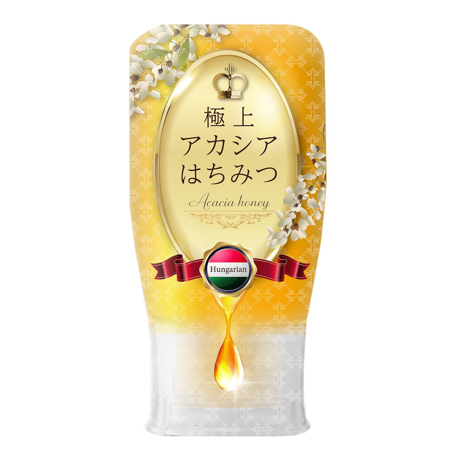 極上アカシアはちみつ 純粋 無添加 ピタッとボトル 気品ある甘み 極上