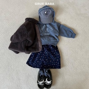campパーカー(color:gray )90〜130cm【231104gu】