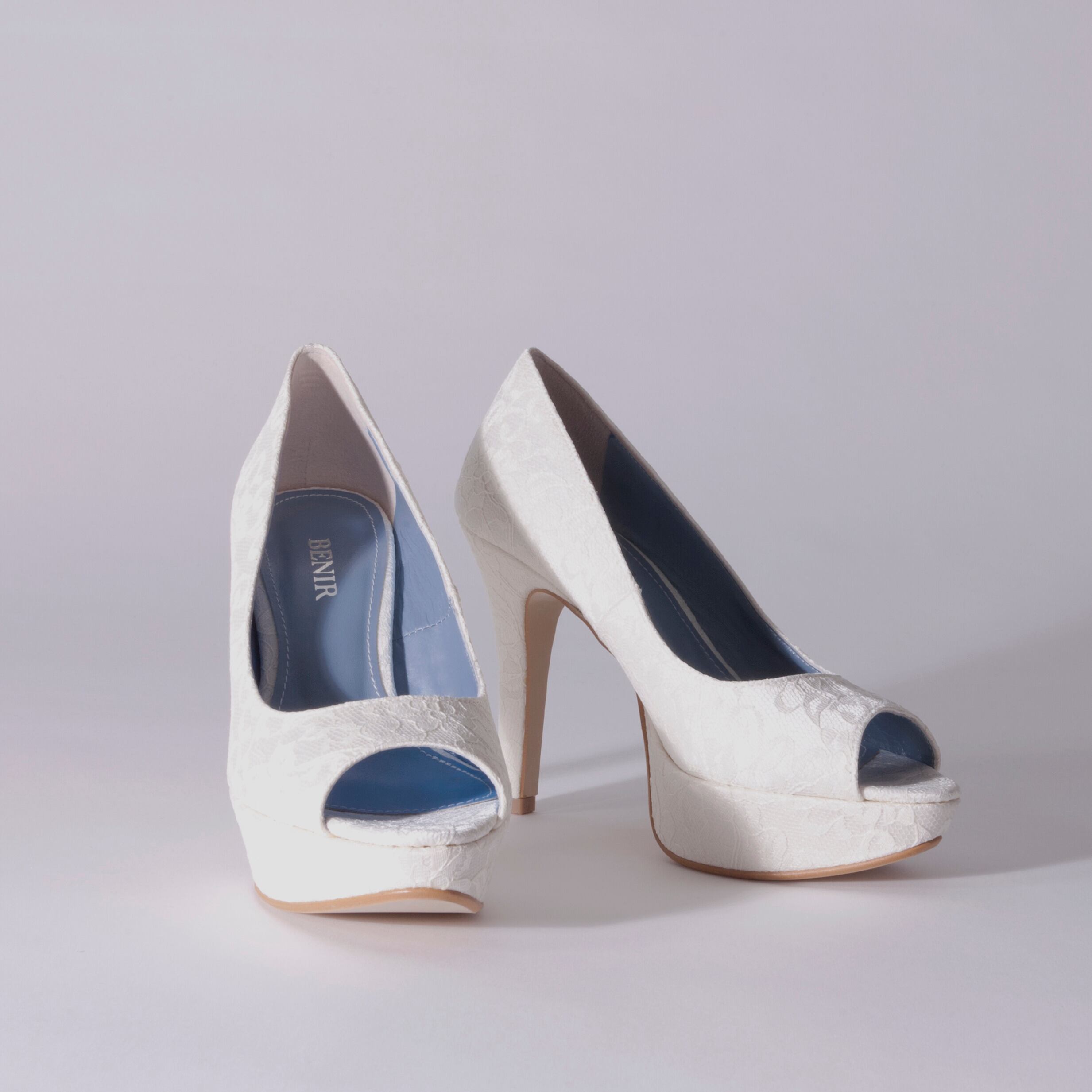 BENIR/ベニル】ブライダルシューズ 38（24cm） 7cmヒール ベニル 36
