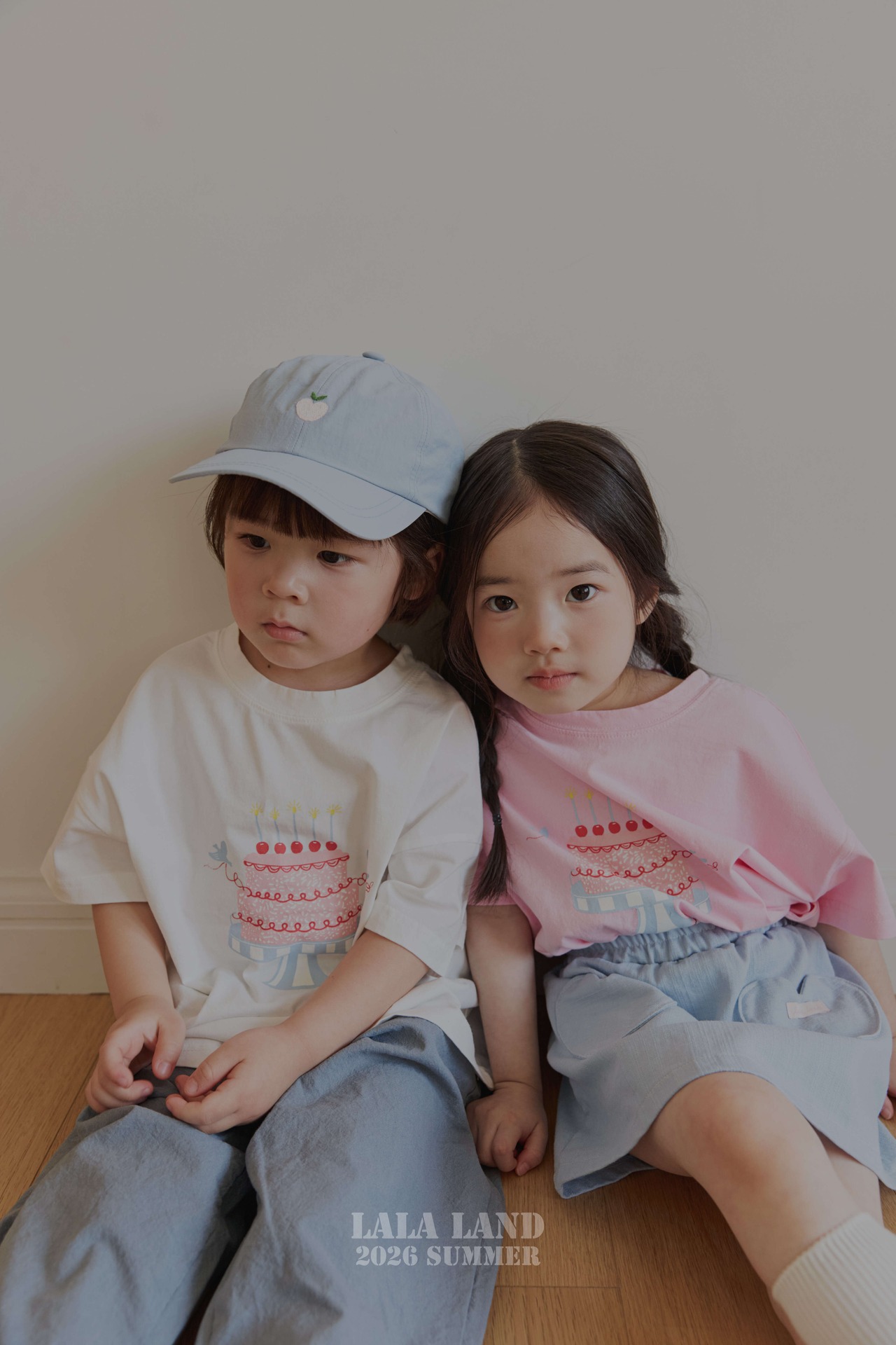 【取寄/韓国直送】LALALAND 26/SM （Kids）ケーキTシャツ｜夏服｜韓国子供服