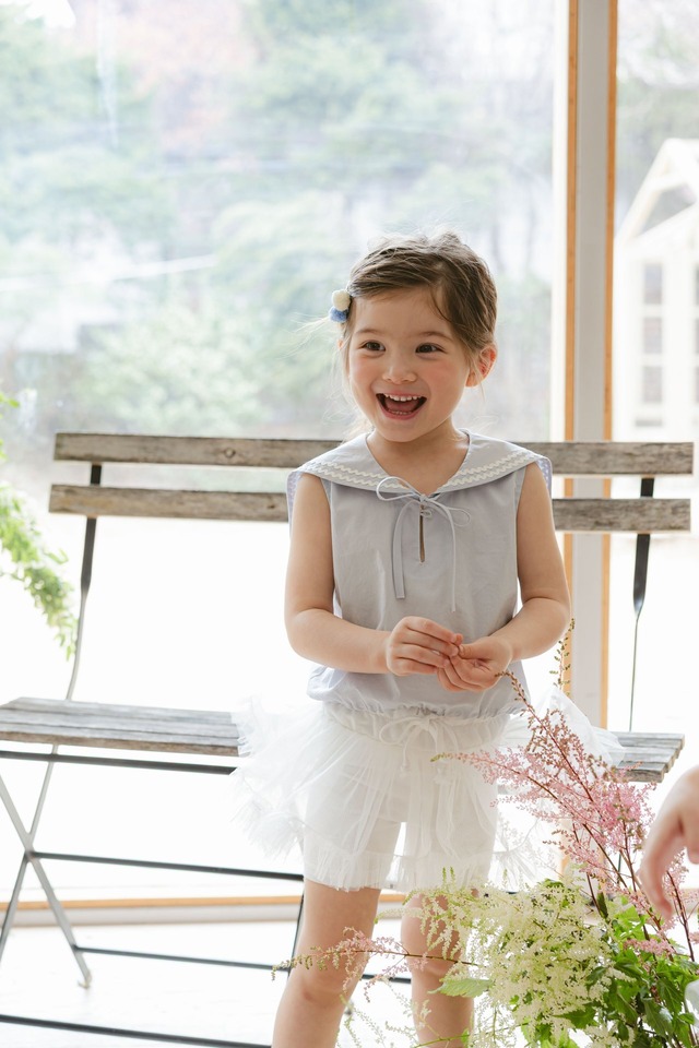 【即納】<flo>  Marine blouse