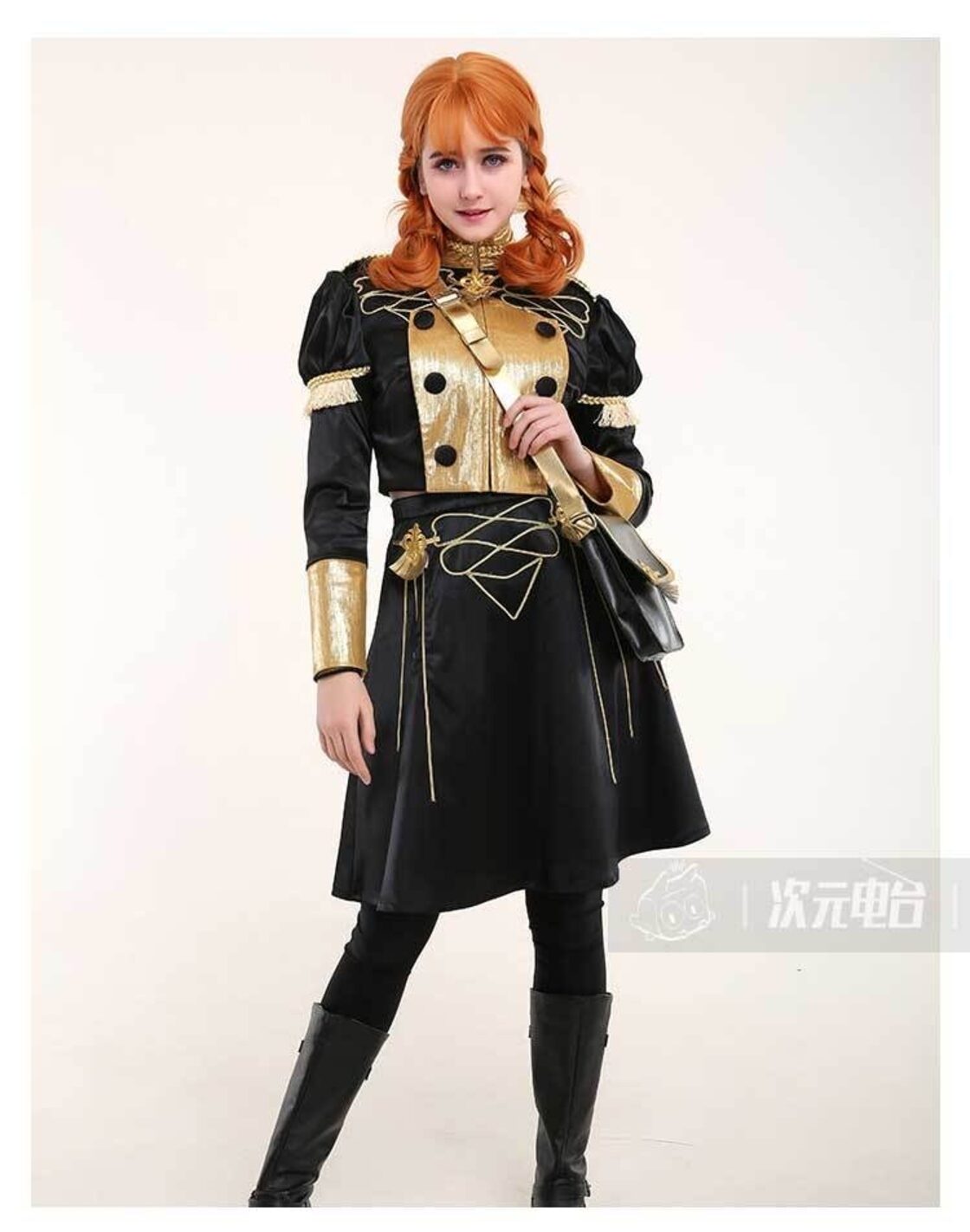 ファイアーエムブレム 風花雪月】アネット コスプレ 衣装 高品質 青 