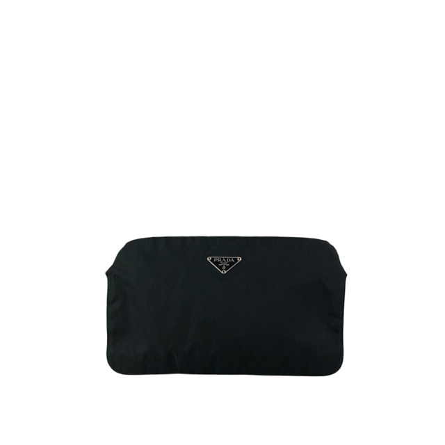 PRADA プラダ ショルダーバッグ ブラック トライアングルロゴ ナイロン スリングバッグ vintage ヴィンテージ オールド 6r35d5