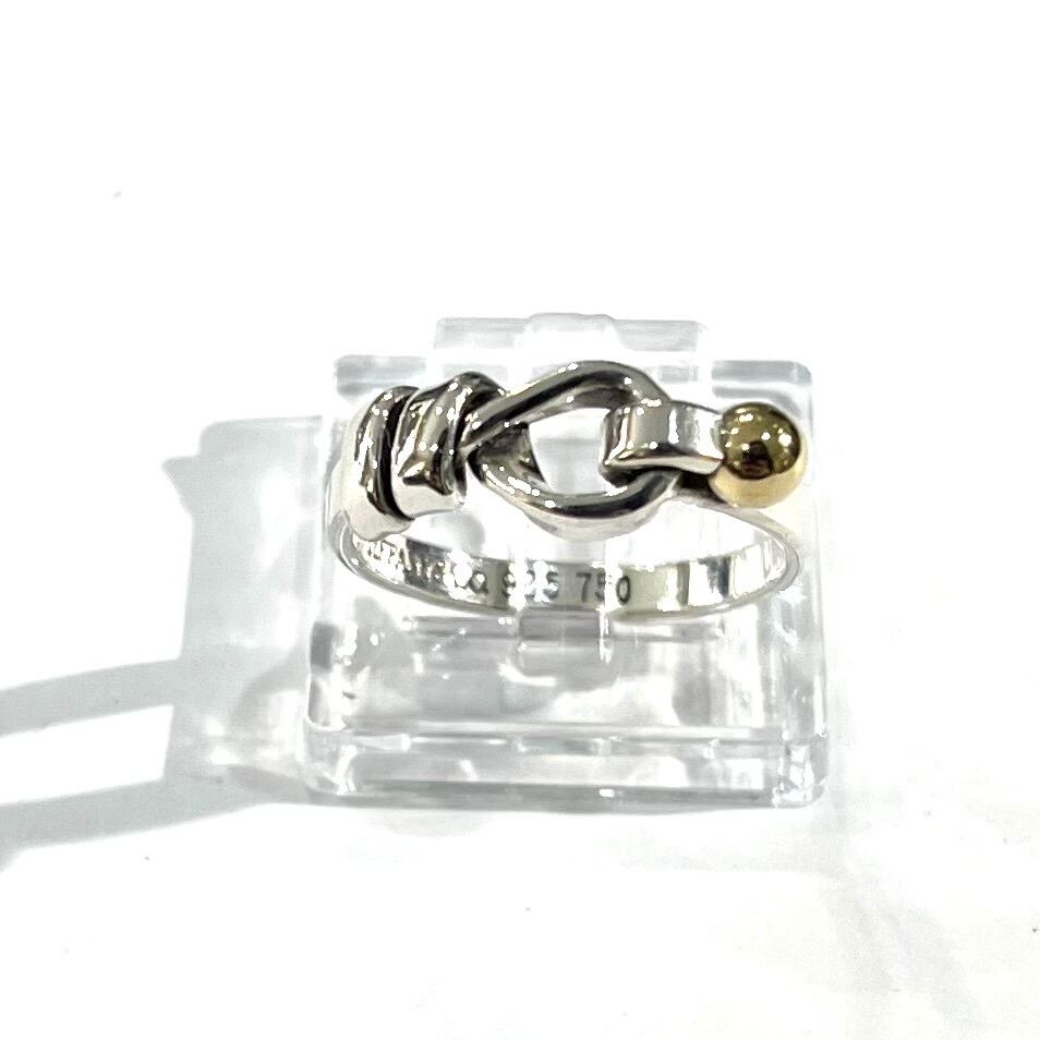 TIFFANY&CO】【12号】2995 ティファニー結ツイスト フラットワイヤー