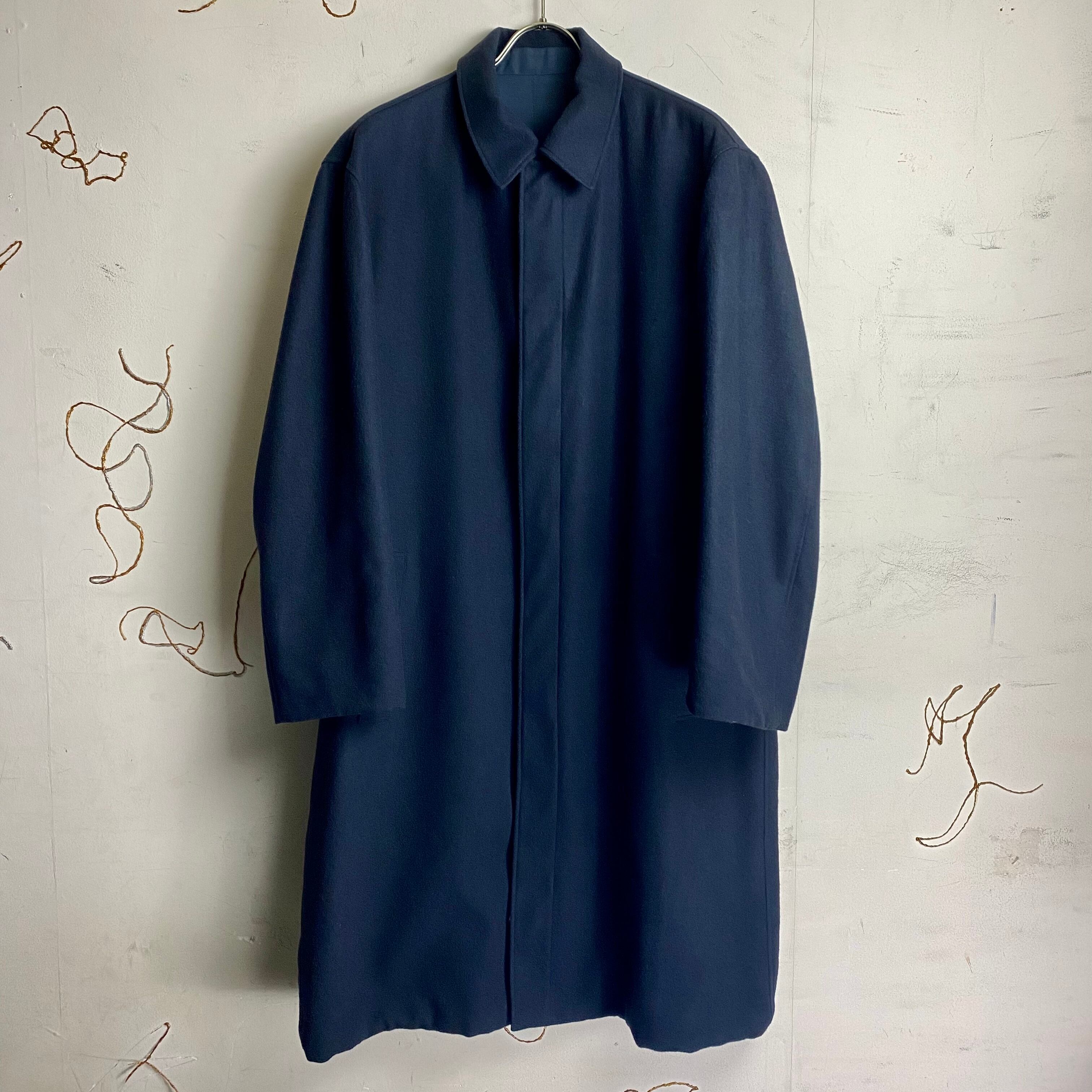 HERMES reversible cashmere balmacaan coat | NOIR ONLINE