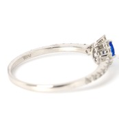 アウイナイト リング D0.21ct pt900 0.04ct