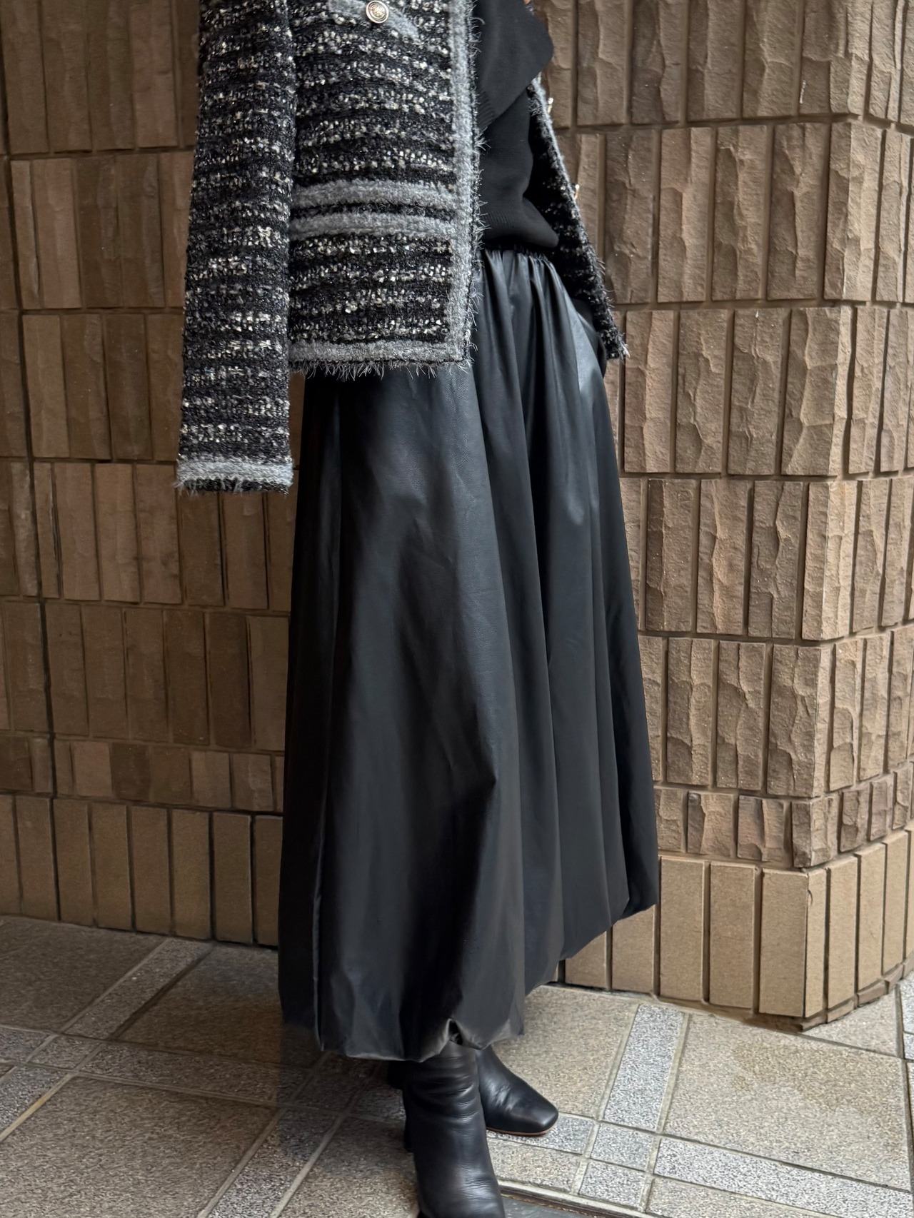 レザーバルーンスカート［60009］