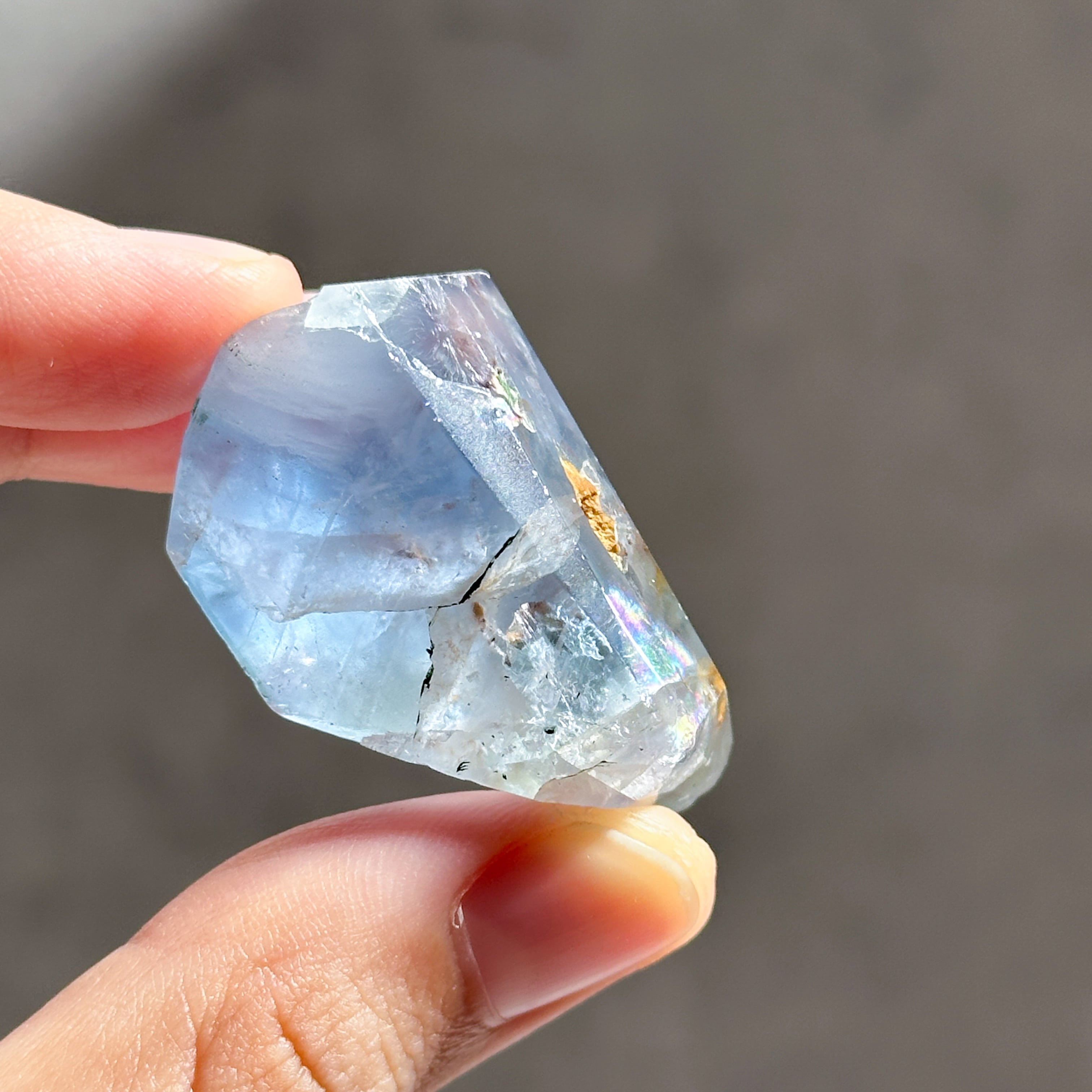 ブルーフローライト フリーフォーム 21◇ Fluorite ◇天然石・鉱物