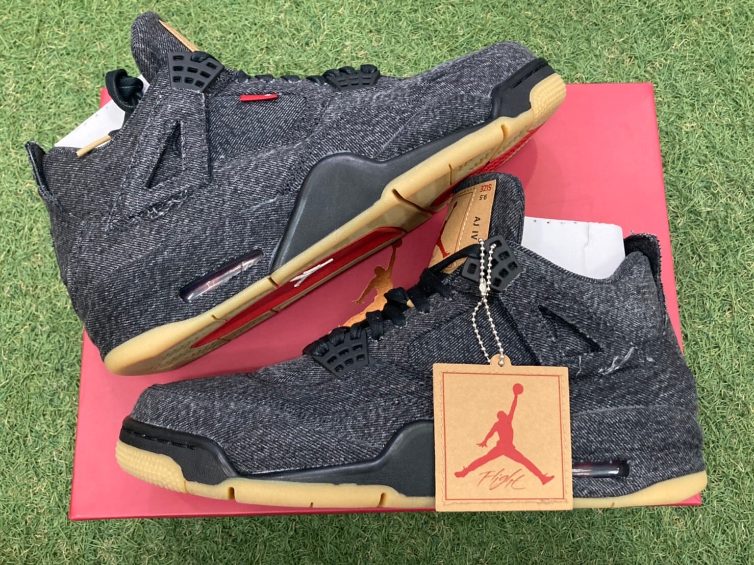air jordan 4 retro levis nrg black