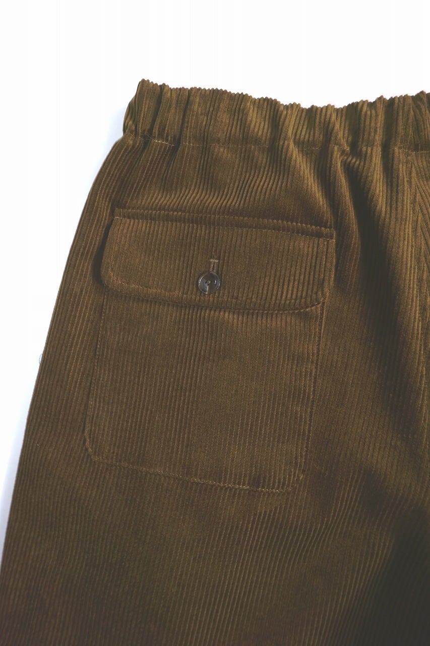 8W Organic Corduroy Wide Pants