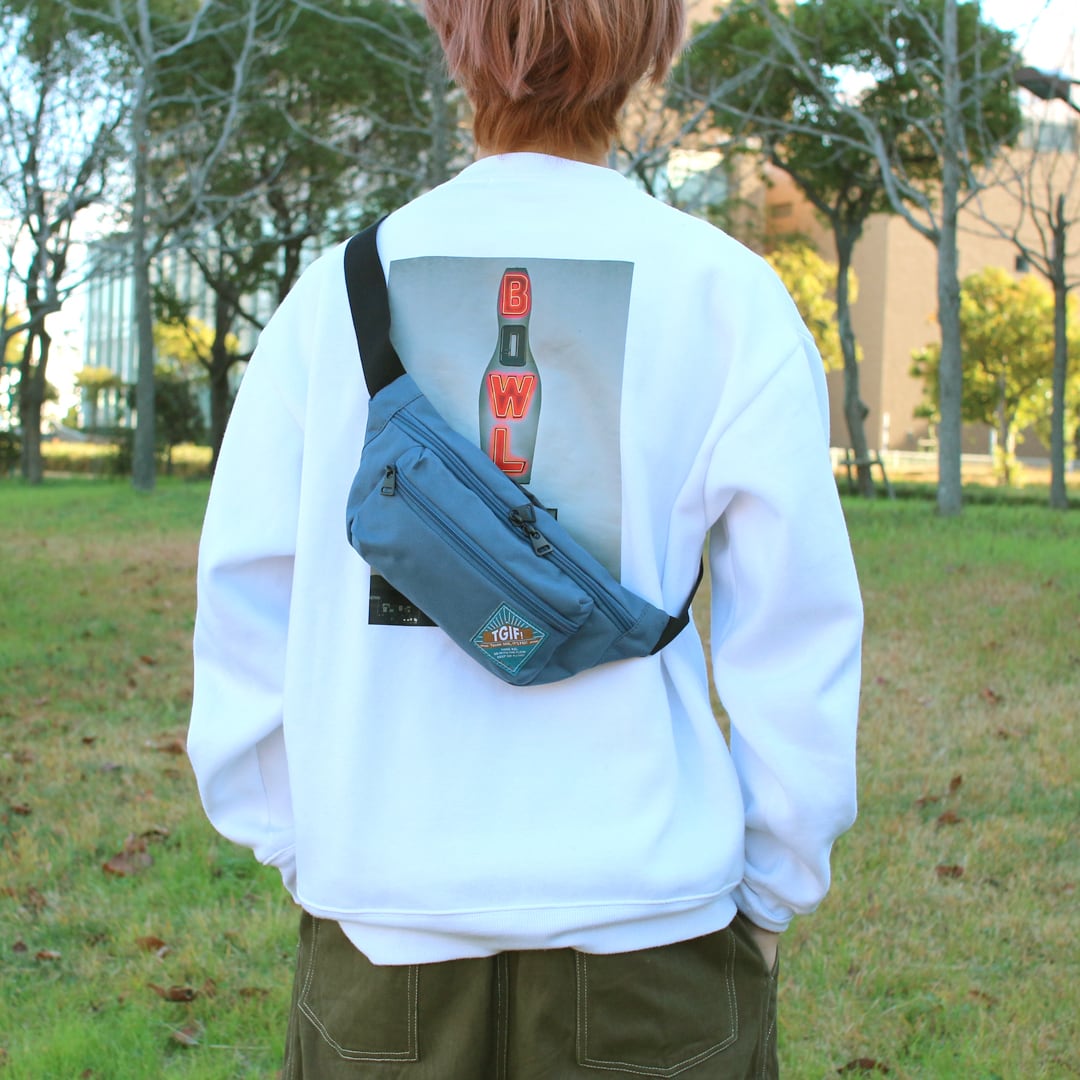 フォロー割_最終額_新品ドイツ製bagjackボディバッグ希少廃盤カラー青ブルー BAGJACK（バッグジャック） ウエストバッグ bagjack Hipbag ヒップ