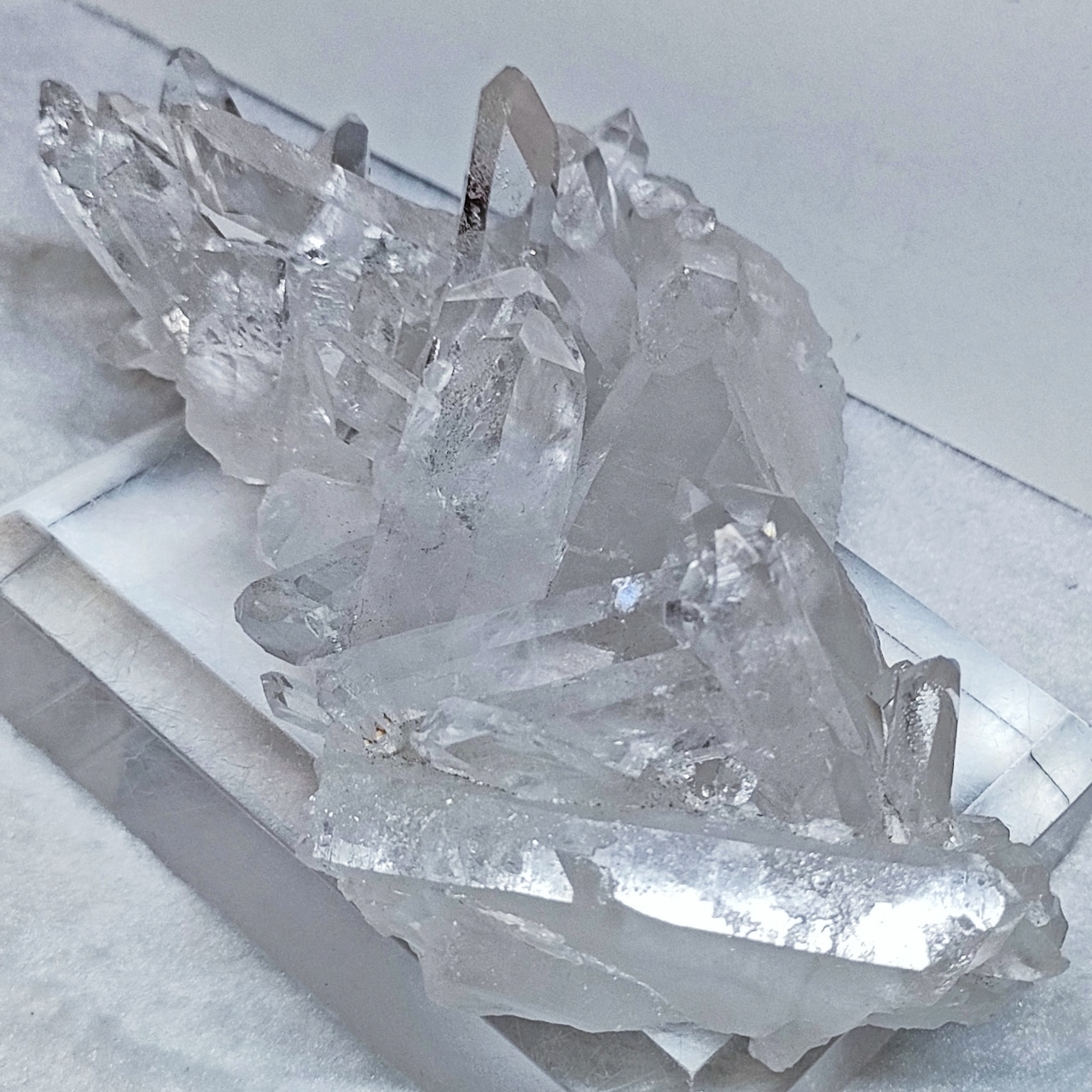 最高級 幻の水晶 ブラジル ゼッカデソーザ産 水晶クラスター 271g  