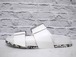 【美品】Maison Margiela ㉒ メゾンマルジェラ 22 メンズ ダブルストラップ レザー サンダル 41 白 迷彩ソール