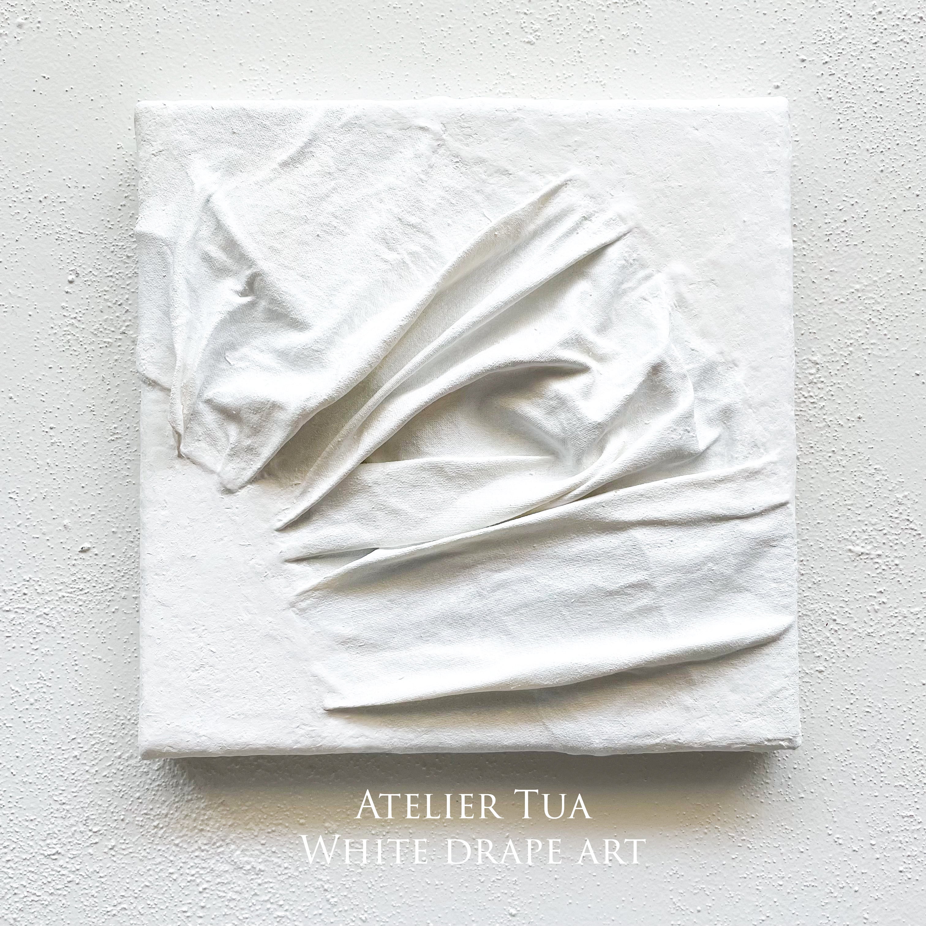 ▪️White art series #001 drape（纏）ドレープ | アルコールインク